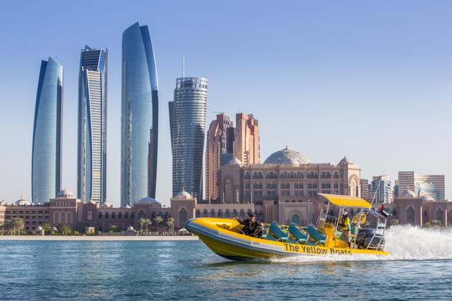 The Yellow Boats Abu Dhabi Speedboat Tour - Photo 1 of 12